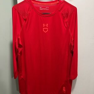 Under Armour Red Performance Tee - Large